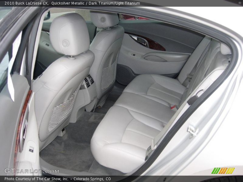 Quicksilver Metallic / Dark Titanium/Light Titanium 2010 Buick LaCrosse CX