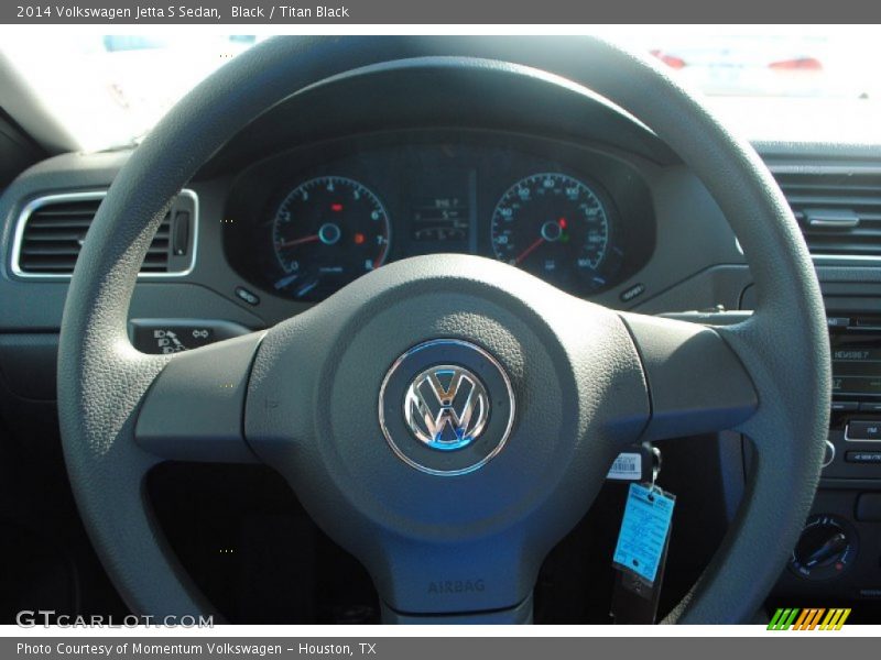 Black / Titan Black 2014 Volkswagen Jetta S Sedan