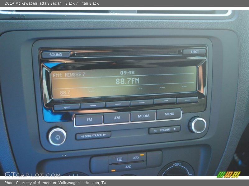 Black / Titan Black 2014 Volkswagen Jetta S Sedan