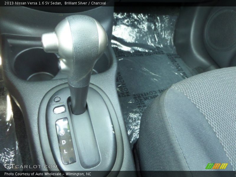 Brilliant Silver / Charcoal 2013 Nissan Versa 1.6 SV Sedan