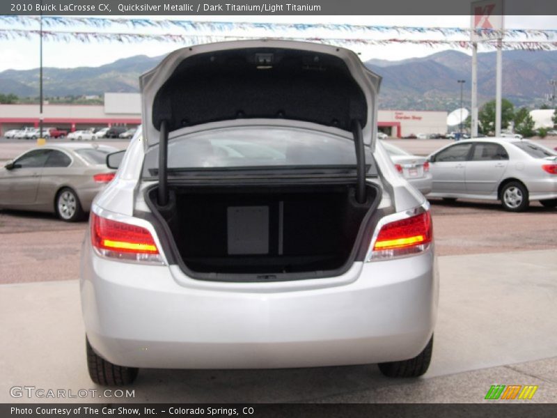 Quicksilver Metallic / Dark Titanium/Light Titanium 2010 Buick LaCrosse CX