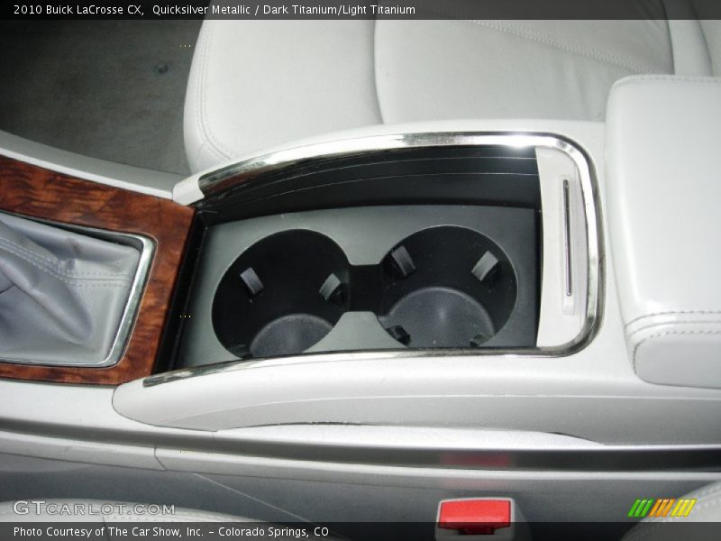 Quicksilver Metallic / Dark Titanium/Light Titanium 2010 Buick LaCrosse CX