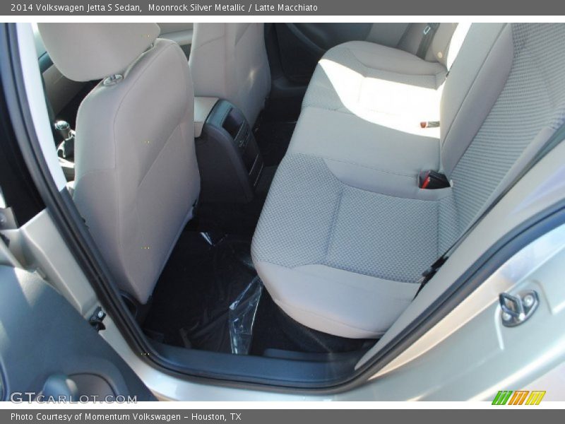Moonrock Silver Metallic / Latte Macchiato 2014 Volkswagen Jetta S Sedan