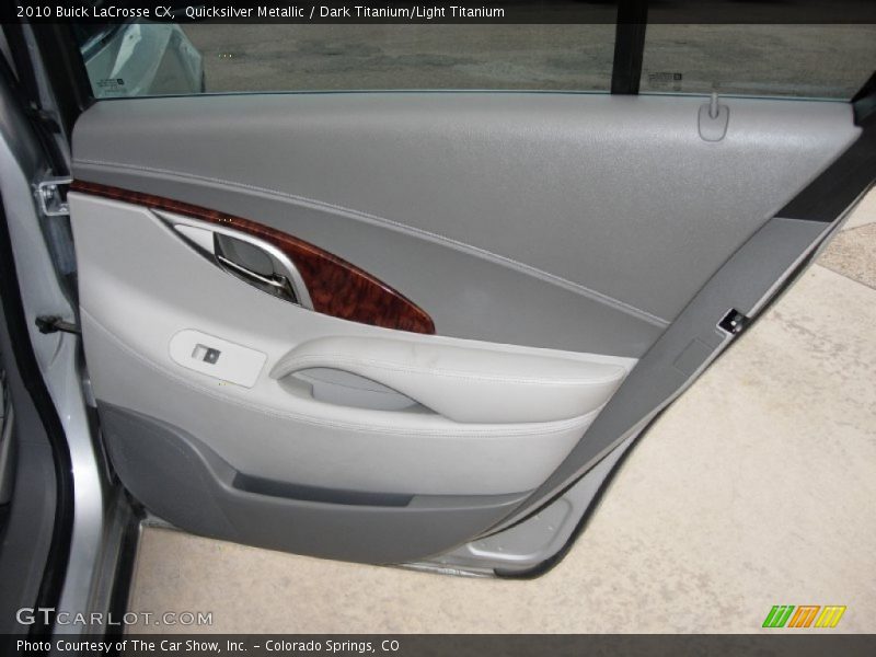 Quicksilver Metallic / Dark Titanium/Light Titanium 2010 Buick LaCrosse CX