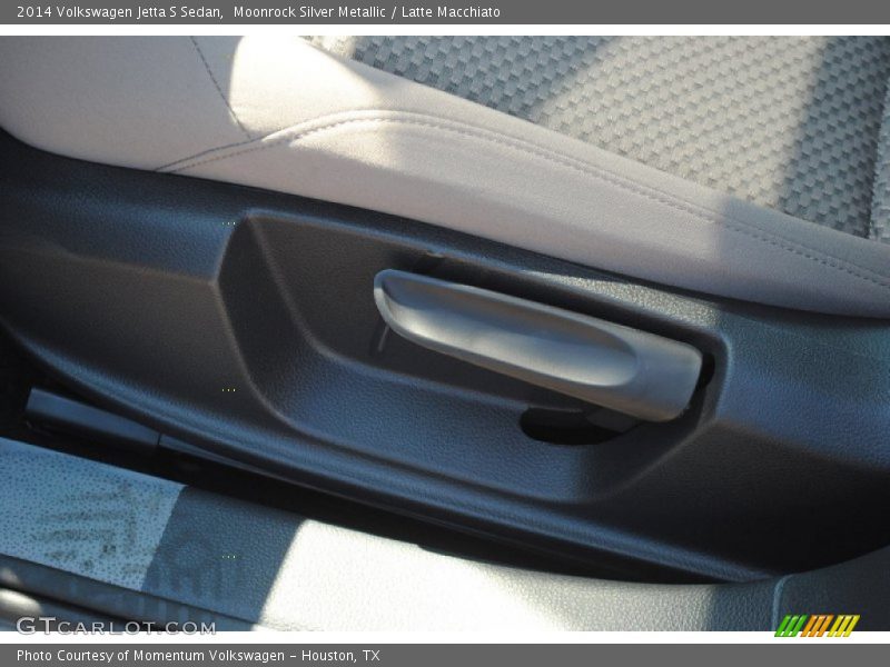 Moonrock Silver Metallic / Latte Macchiato 2014 Volkswagen Jetta S Sedan