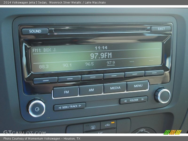 Moonrock Silver Metallic / Latte Macchiato 2014 Volkswagen Jetta S Sedan