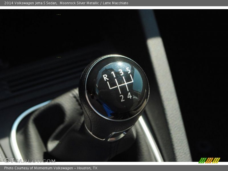 Moonrock Silver Metallic / Latte Macchiato 2014 Volkswagen Jetta S Sedan