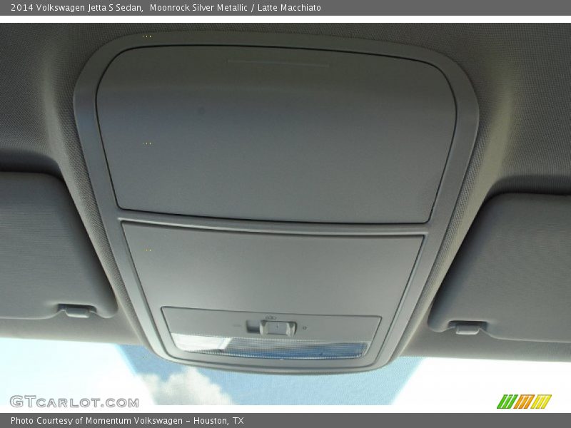 Moonrock Silver Metallic / Latte Macchiato 2014 Volkswagen Jetta S Sedan