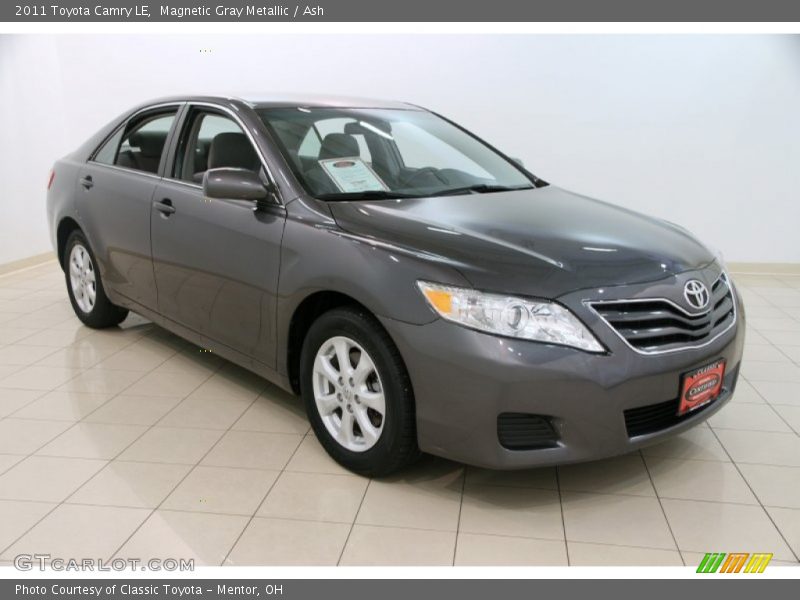 Magnetic Gray Metallic / Ash 2011 Toyota Camry LE