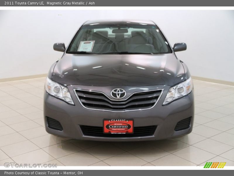 Magnetic Gray Metallic / Ash 2011 Toyota Camry LE