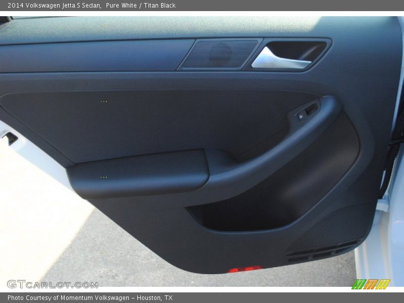 Pure White / Titan Black 2014 Volkswagen Jetta S Sedan