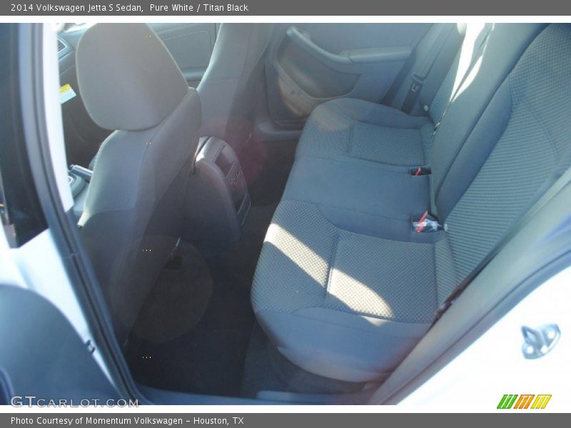 Pure White / Titan Black 2014 Volkswagen Jetta S Sedan