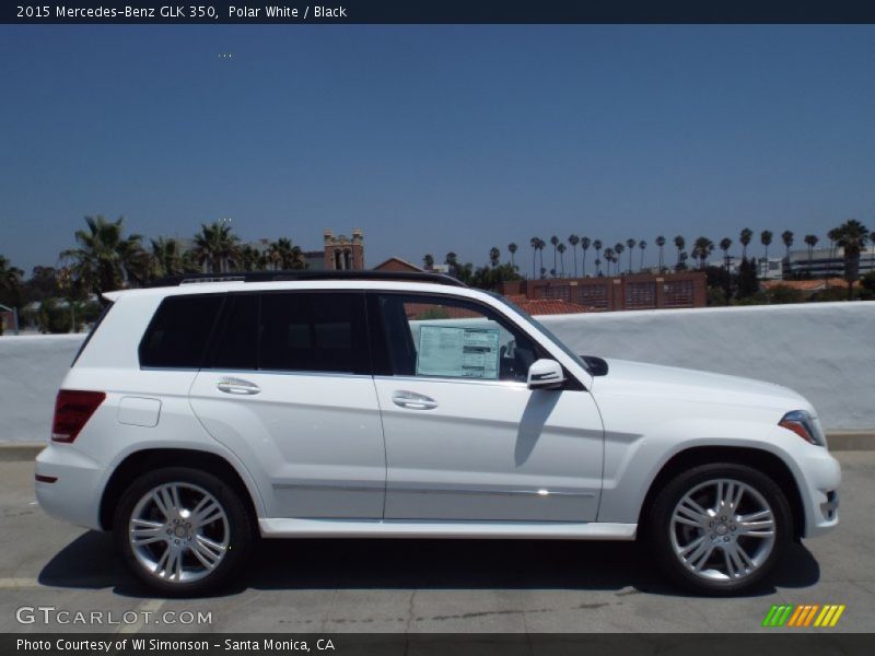 Polar White / Black 2015 Mercedes-Benz GLK 350