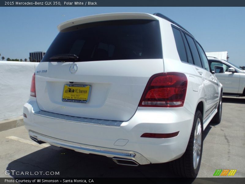 Polar White / Black 2015 Mercedes-Benz GLK 350