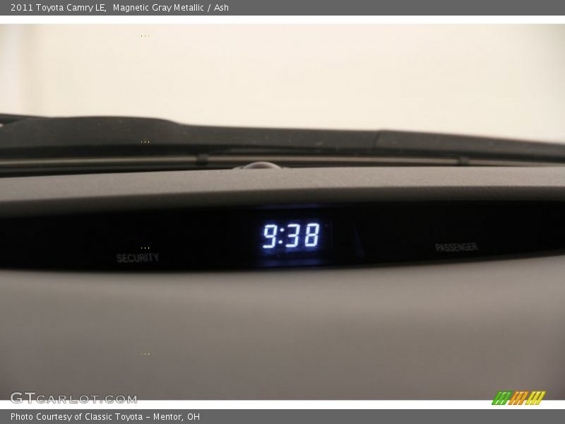 Magnetic Gray Metallic / Ash 2011 Toyota Camry LE