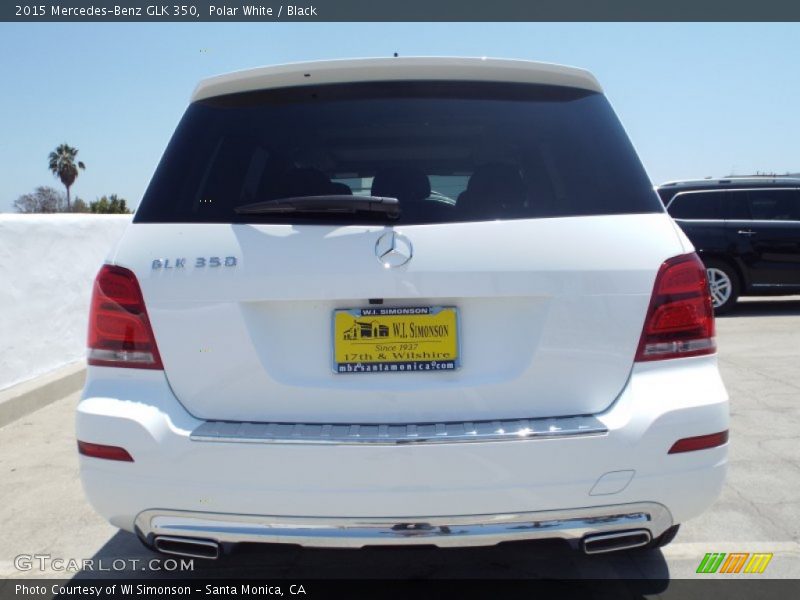 Polar White / Black 2015 Mercedes-Benz GLK 350