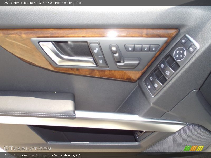 Polar White / Black 2015 Mercedes-Benz GLK 350