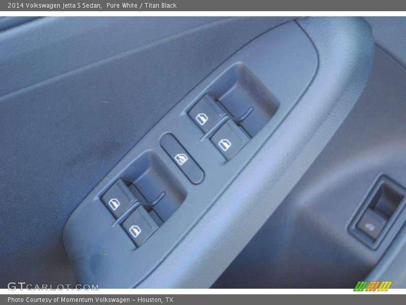 Pure White / Titan Black 2014 Volkswagen Jetta S Sedan