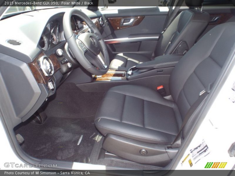 Polar White / Black 2015 Mercedes-Benz GLK 350