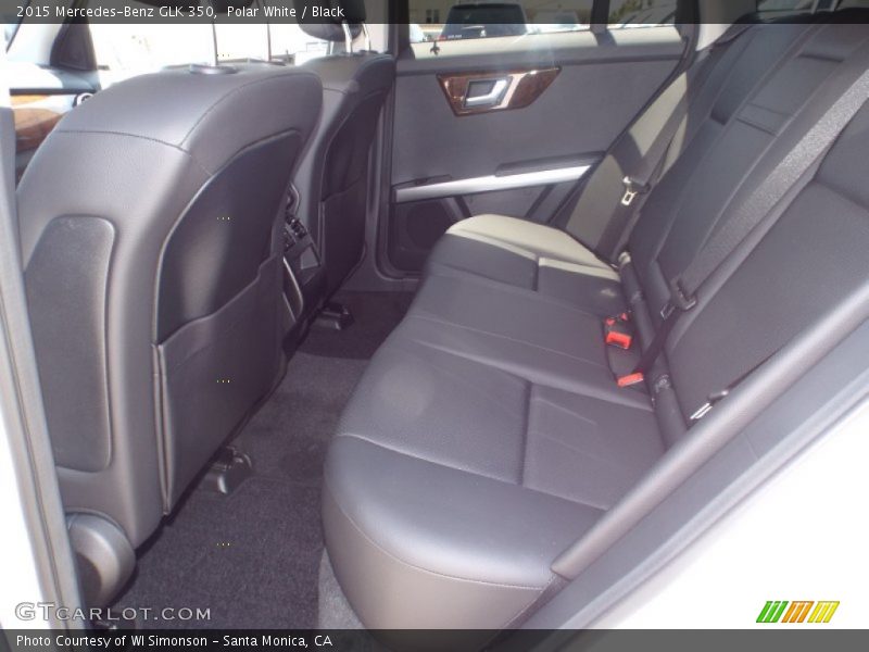 Polar White / Black 2015 Mercedes-Benz GLK 350