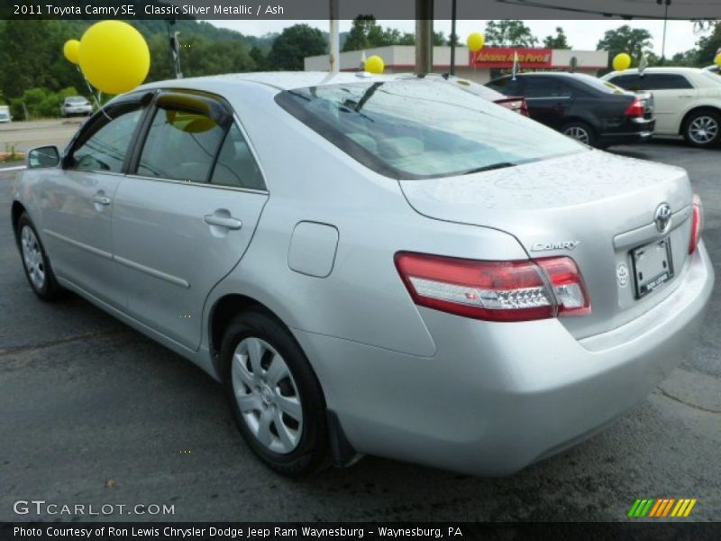 Classic Silver Metallic / Ash 2011 Toyota Camry SE