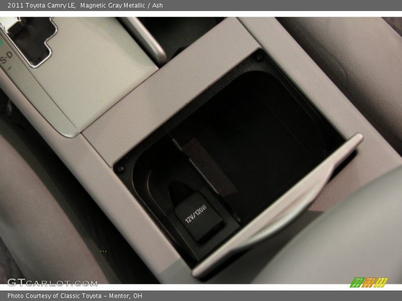 Magnetic Gray Metallic / Ash 2011 Toyota Camry LE