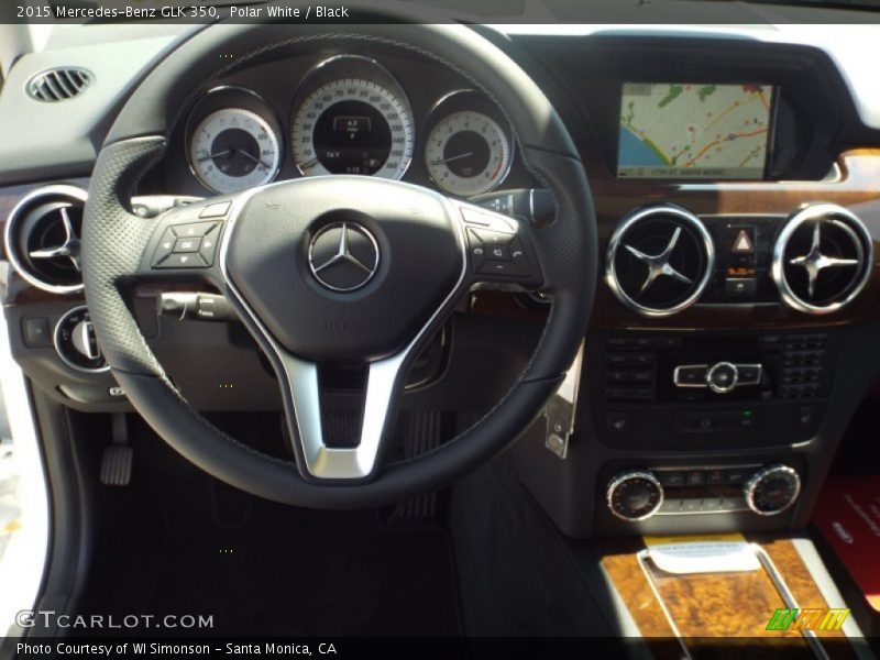 Polar White / Black 2015 Mercedes-Benz GLK 350