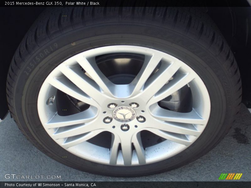 Polar White / Black 2015 Mercedes-Benz GLK 350