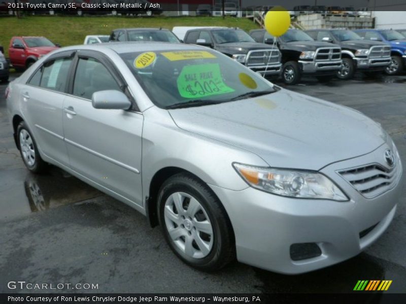 Classic Silver Metallic / Ash 2011 Toyota Camry SE