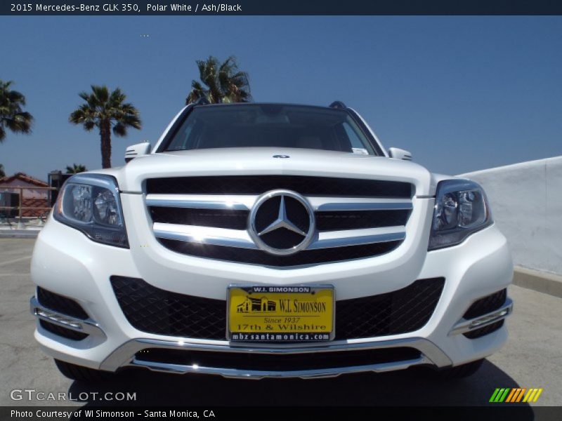 Polar White / Ash/Black 2015 Mercedes-Benz GLK 350