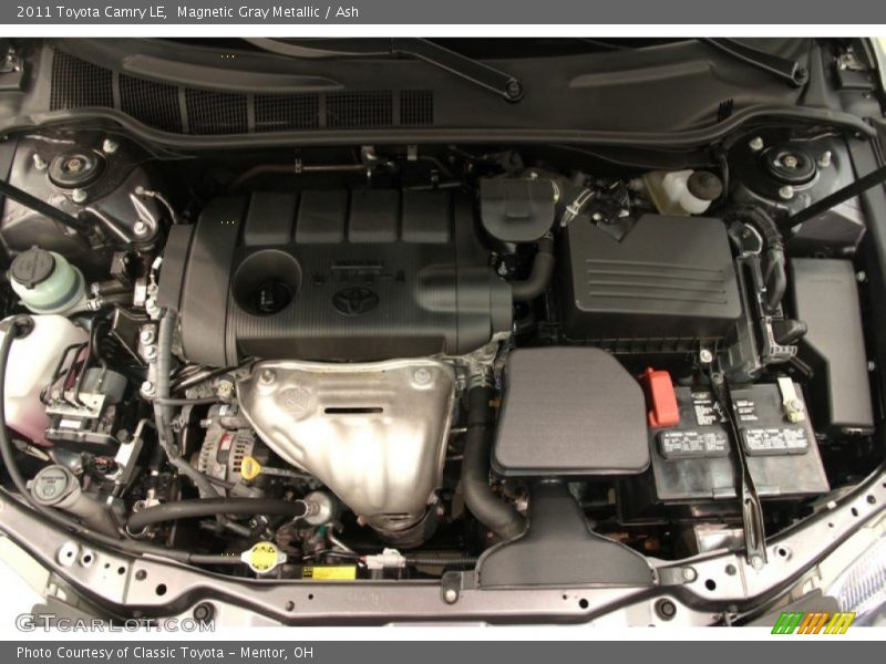 Magnetic Gray Metallic / Ash 2011 Toyota Camry LE