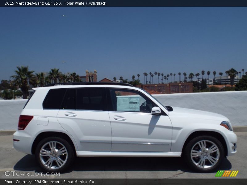 Polar White / Ash/Black 2015 Mercedes-Benz GLK 350