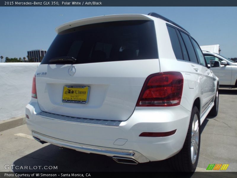 Polar White / Ash/Black 2015 Mercedes-Benz GLK 350