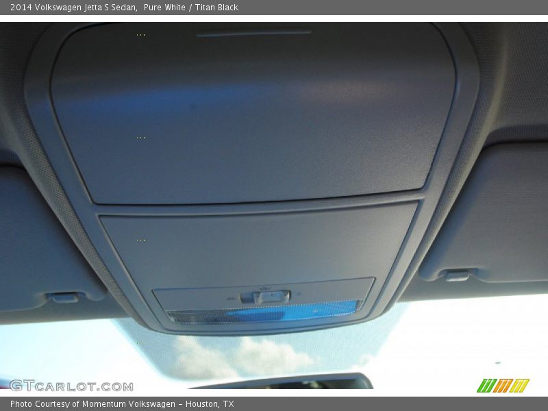 Pure White / Titan Black 2014 Volkswagen Jetta S Sedan