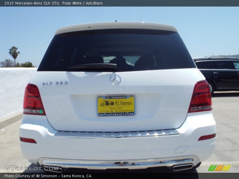 Polar White / Ash/Black 2015 Mercedes-Benz GLK 350