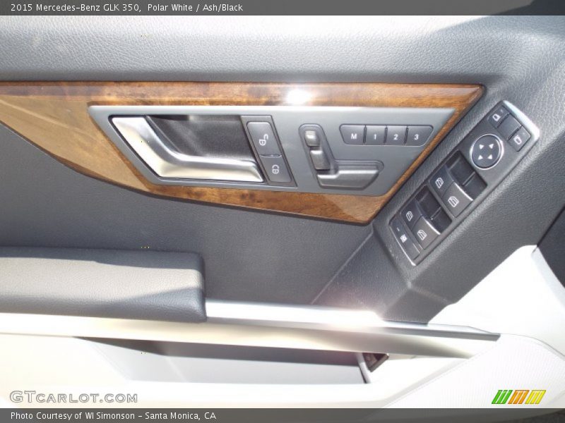 Polar White / Ash/Black 2015 Mercedes-Benz GLK 350