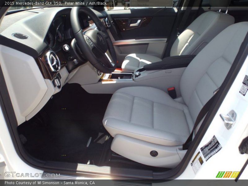 Polar White / Ash/Black 2015 Mercedes-Benz GLK 350
