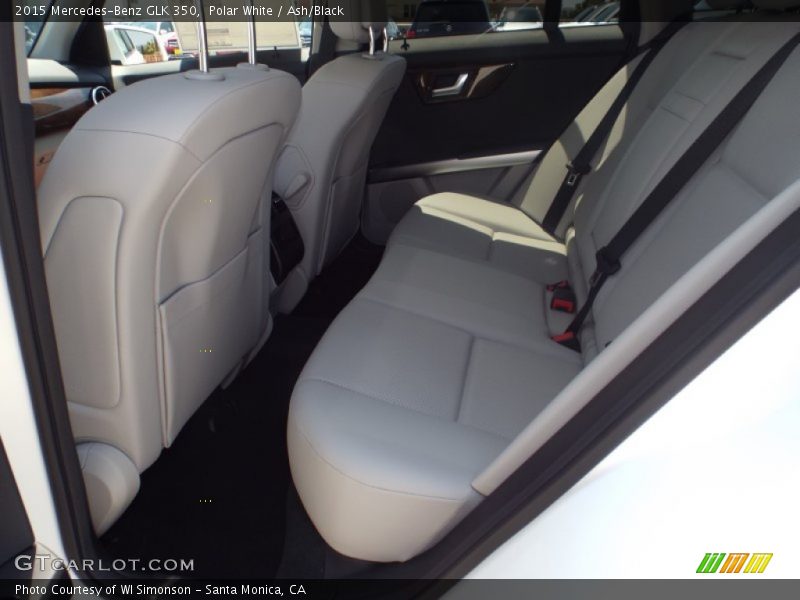 Polar White / Ash/Black 2015 Mercedes-Benz GLK 350