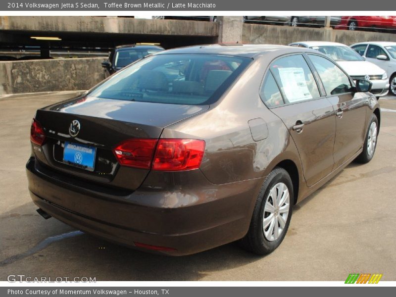 Toffee Brown Metallic / Latte Macchiato 2014 Volkswagen Jetta S Sedan