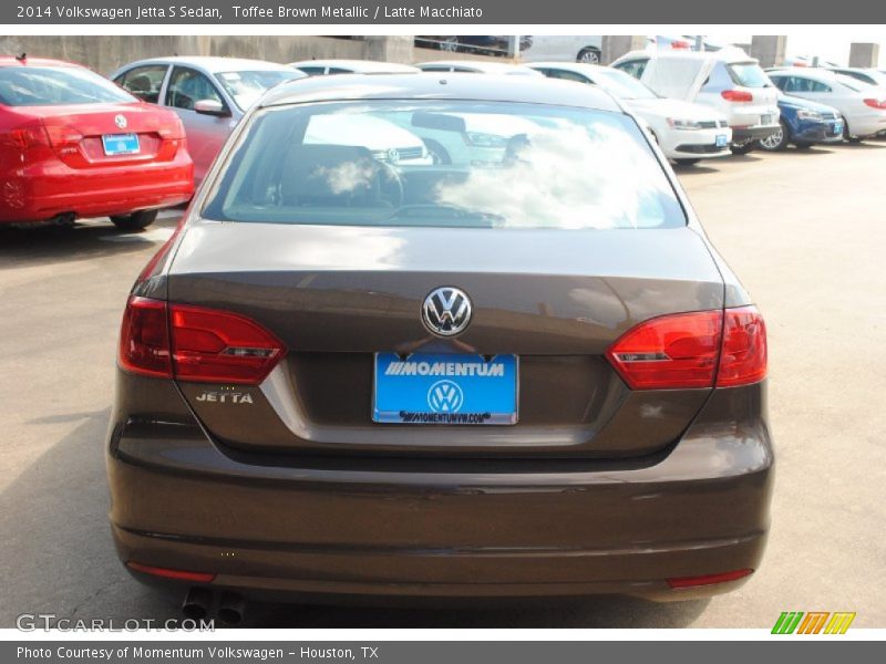 Toffee Brown Metallic / Latte Macchiato 2014 Volkswagen Jetta S Sedan