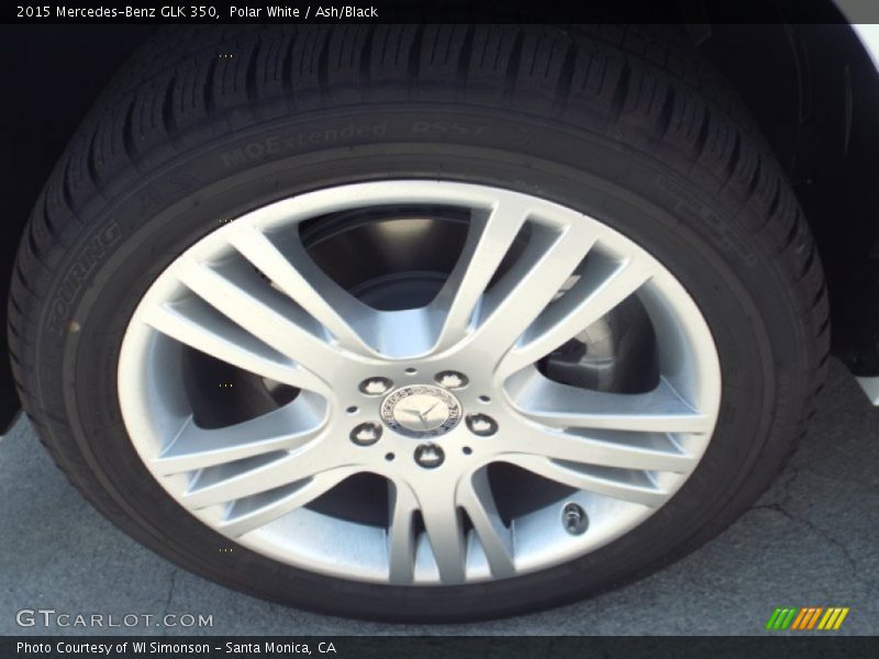 Polar White / Ash/Black 2015 Mercedes-Benz GLK 350