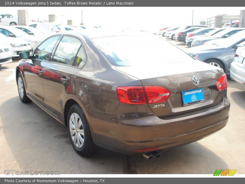 Toffee Brown Metallic / Latte Macchiato 2014 Volkswagen Jetta S Sedan