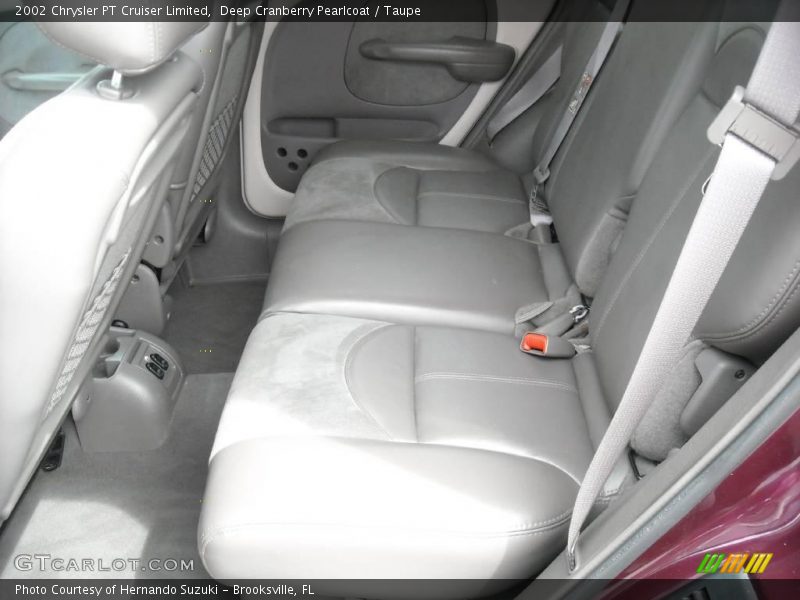 Deep Cranberry Pearlcoat / Taupe 2002 Chrysler PT Cruiser Limited