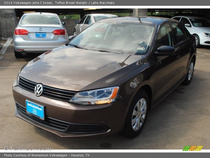 Toffee Brown Metallic / Latte Macchiato 2014 Volkswagen Jetta S Sedan