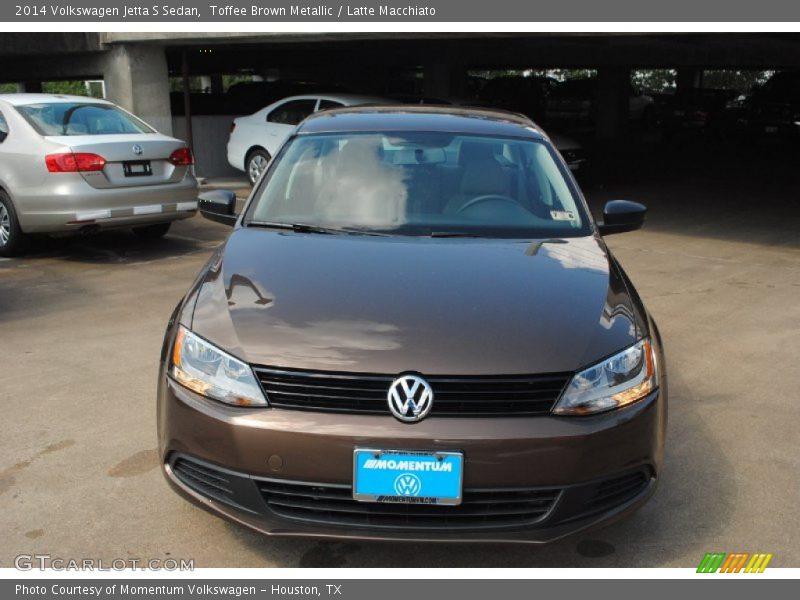 Toffee Brown Metallic / Latte Macchiato 2014 Volkswagen Jetta S Sedan