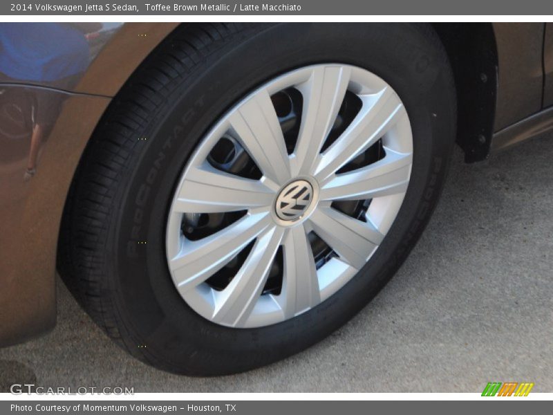 Toffee Brown Metallic / Latte Macchiato 2014 Volkswagen Jetta S Sedan