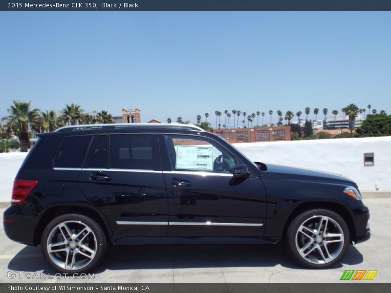 Black / Black 2015 Mercedes-Benz GLK 350