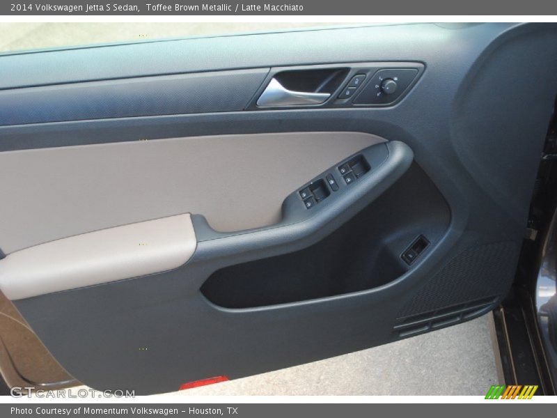 Toffee Brown Metallic / Latte Macchiato 2014 Volkswagen Jetta S Sedan