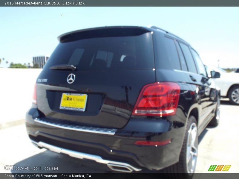 Black / Black 2015 Mercedes-Benz GLK 350