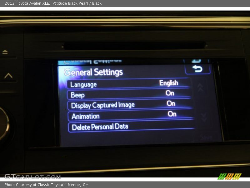 Attitude Black Pearl / Black 2013 Toyota Avalon XLE